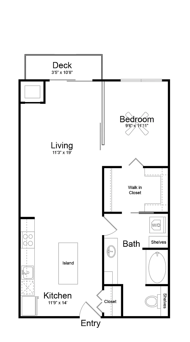 Floor plan A22