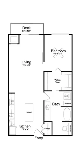 Floor plan A22