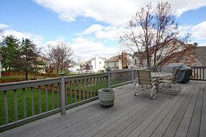Large maintenance free deck
