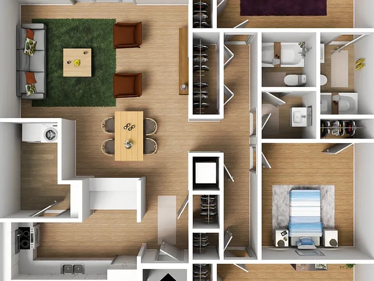 3 Bedroom 2 Bath 3 Bedroom 2 Bath