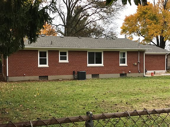 Large, flat, fenced backyard