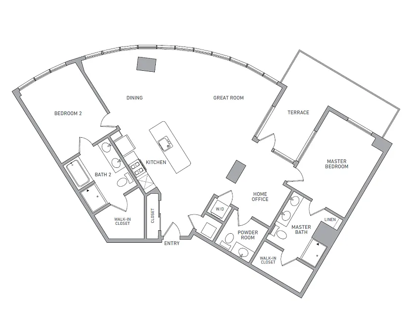 Floor plan PH214