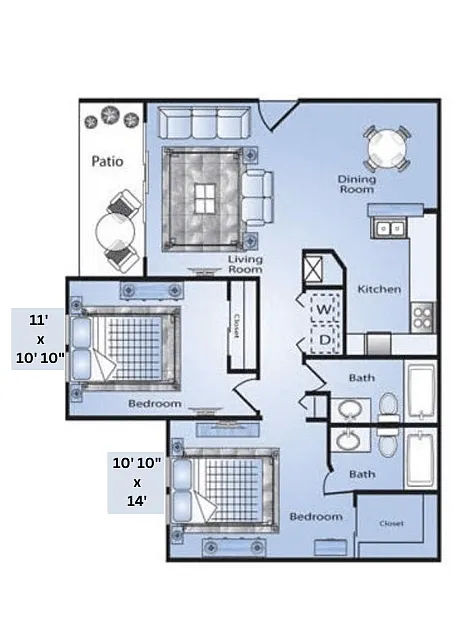Floor plan B2