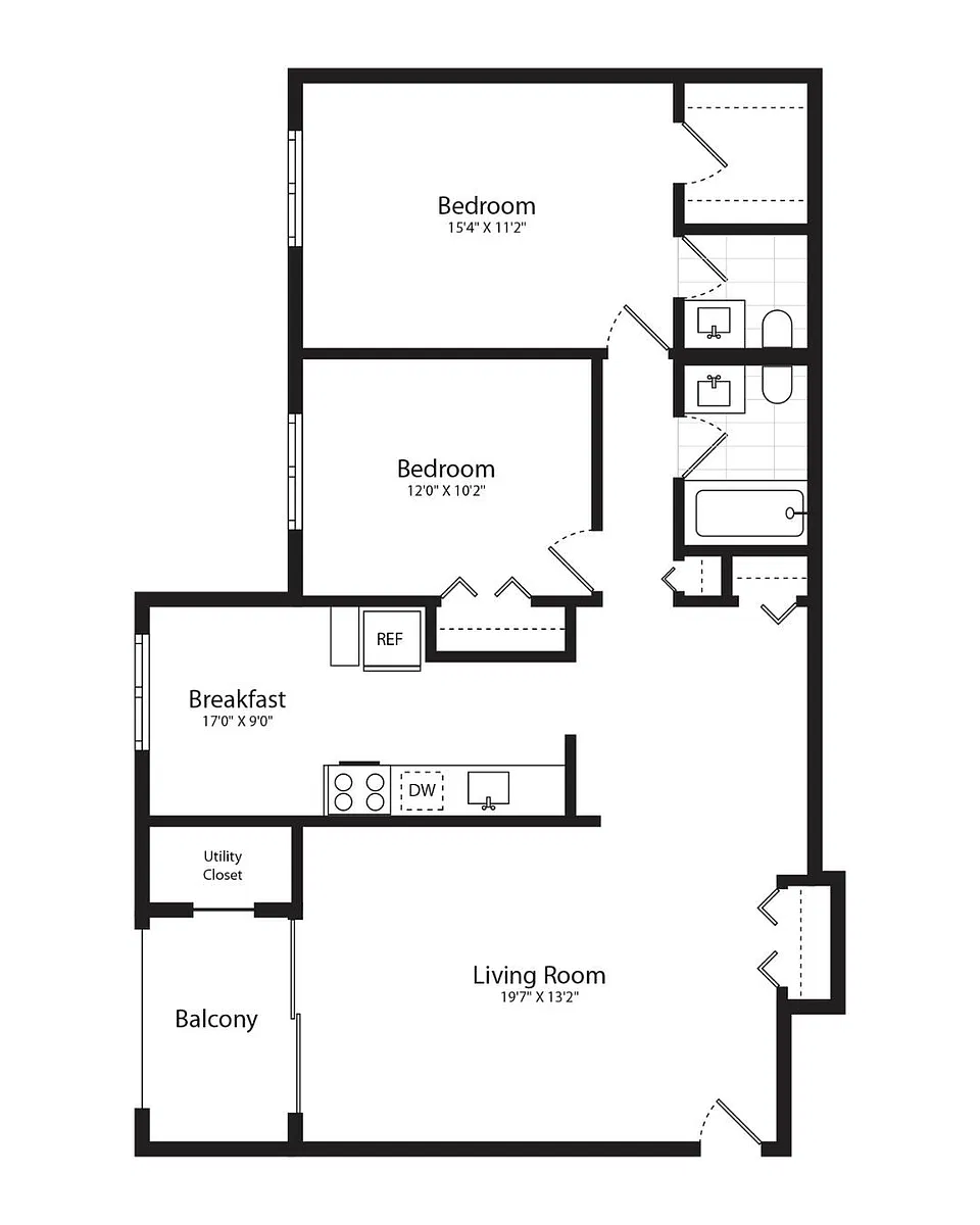 Floor plan B6