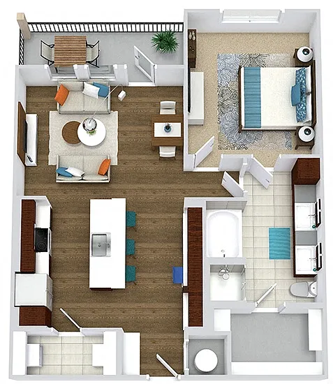 Floor plan White
