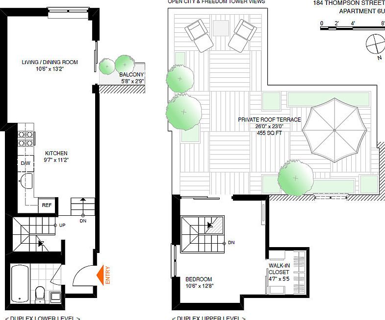 1st image of 184 Thompson St APT 6U