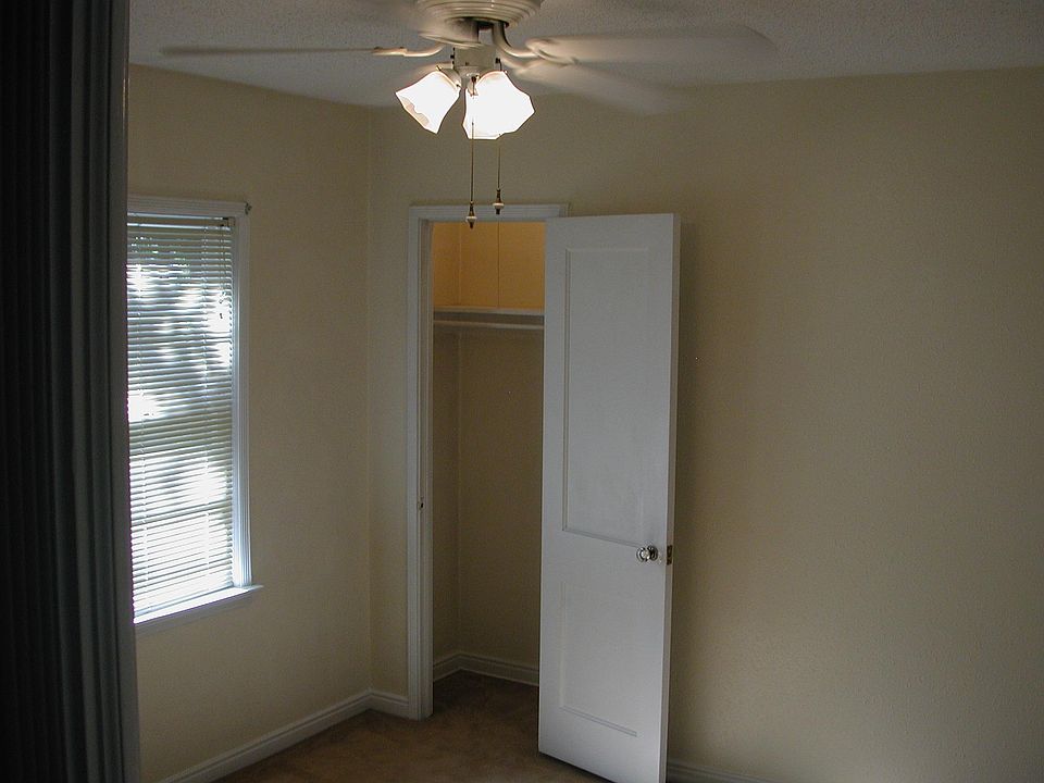 Bedroom IS 11' X 12', closet is small, but there is another closet in LR and storage for clothes, etc... downstairs