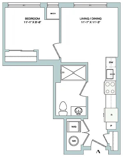 Floor plan A02