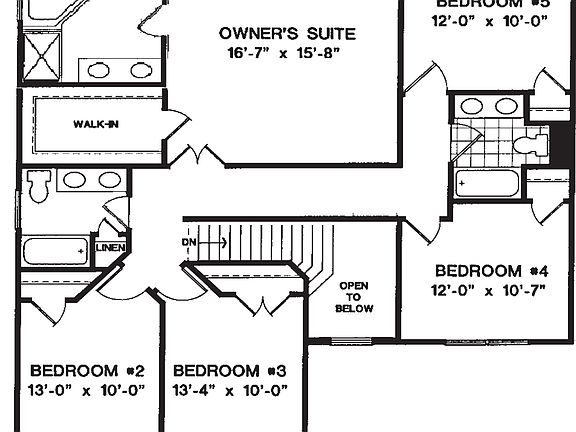 Floor Plan - 2nd floor