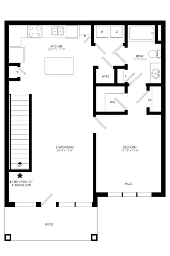 Floor plan A3- Upper