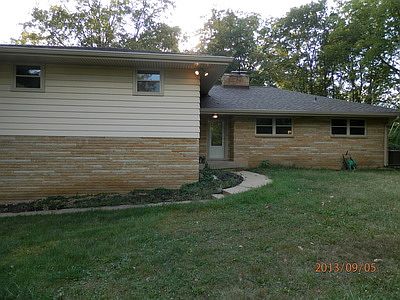 This is the East side and front of the house.