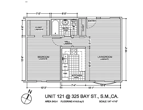 Floor plan Floorplan 121