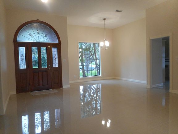 Open concept living and dining room
