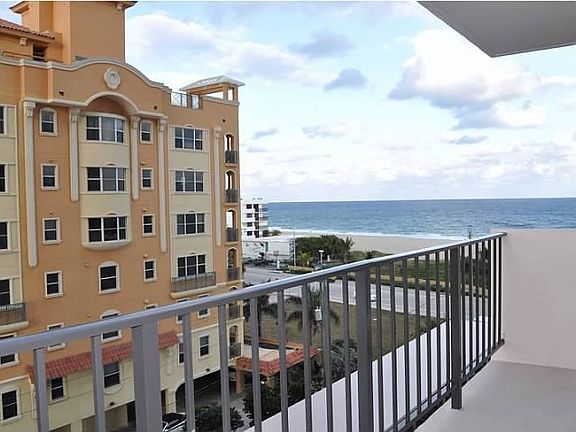 View from balcony to Beach