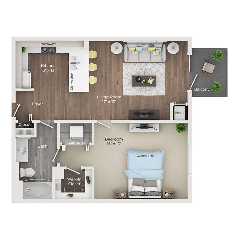 Floor plan A1