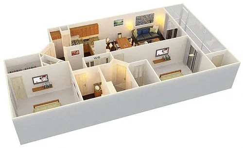 Floor plan Cattail