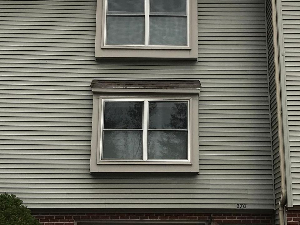 Townhouse front (entry through the door or the garage)