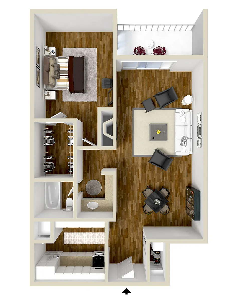 Floor plan Crested Butte