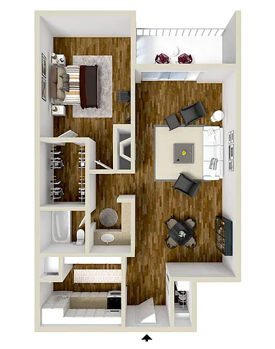 Floor plan Crested Butte