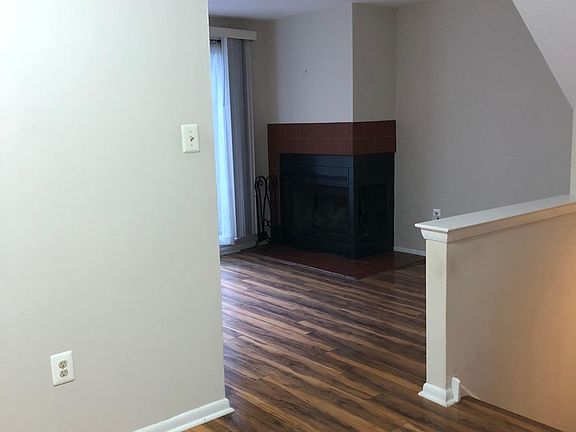 Dining Area with Wood Burning Fireplace