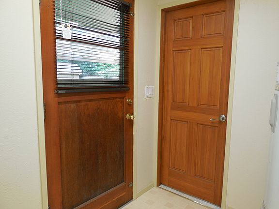 Laundry door to kitchen