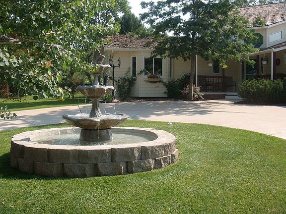 Fountain in Front of Home