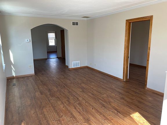 Living Room and Dining Room, 1st Floor Bedroom to the right