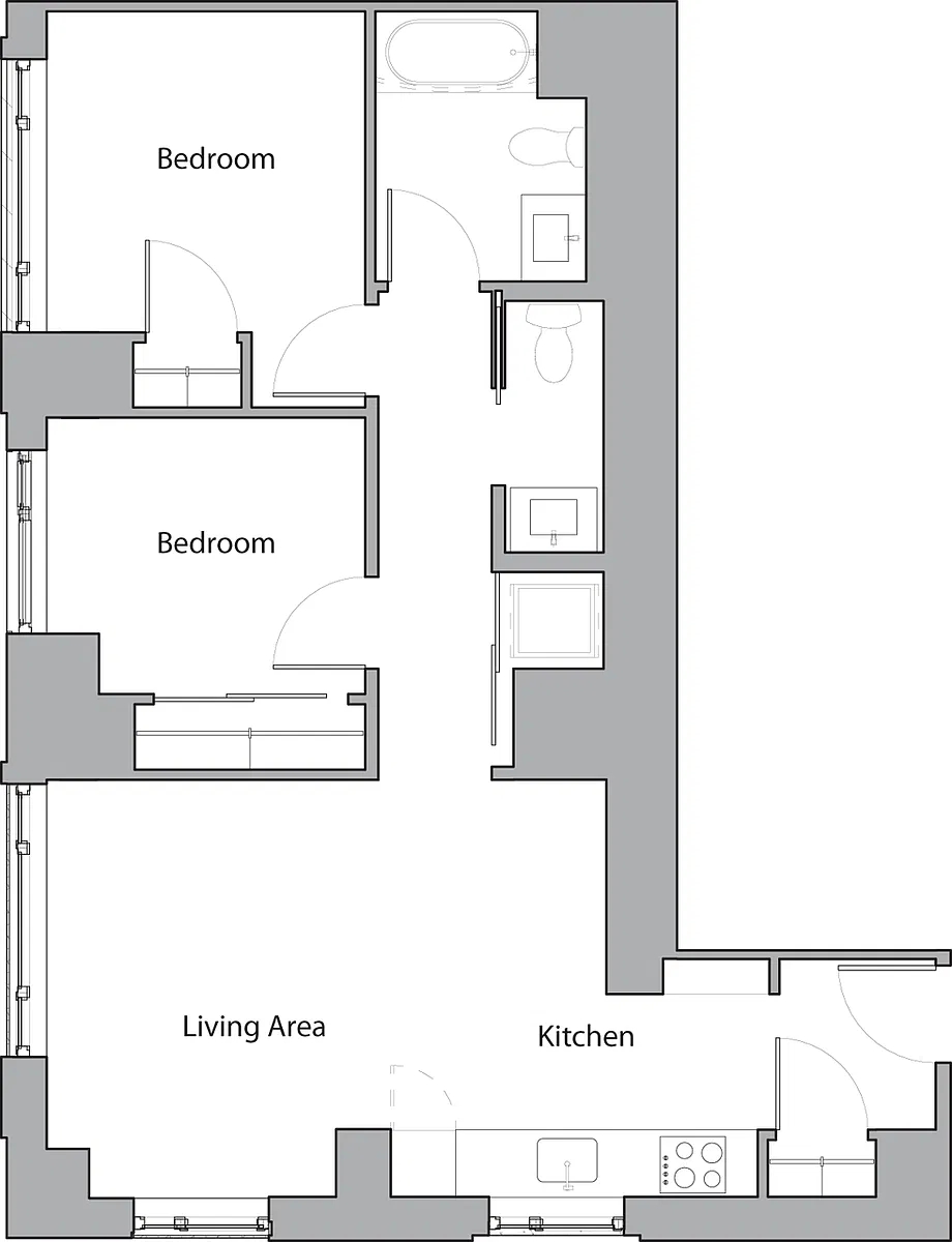 Floor plan G