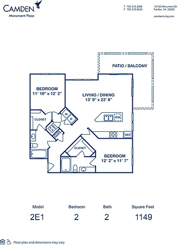 Floor plan 2E1
