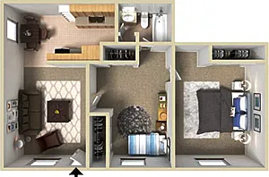 Floor plan B1