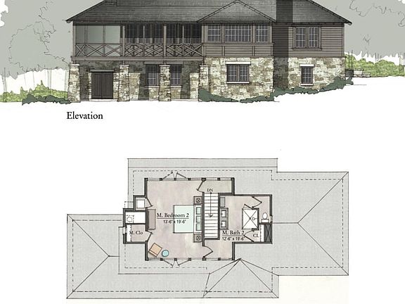 Image 2: Cane Cottage Floorplan