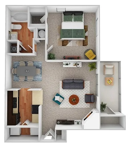Floor plan A4 - Willow