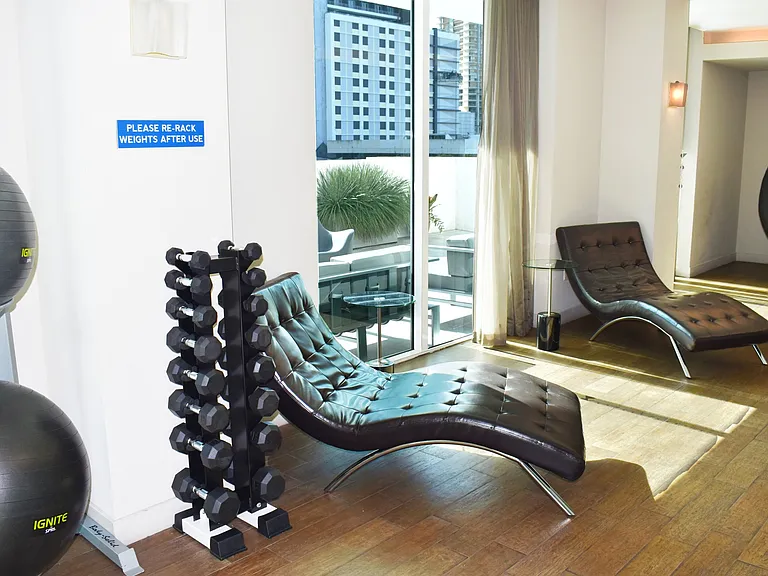 Relaxation Area and Yoga/Pilates Area