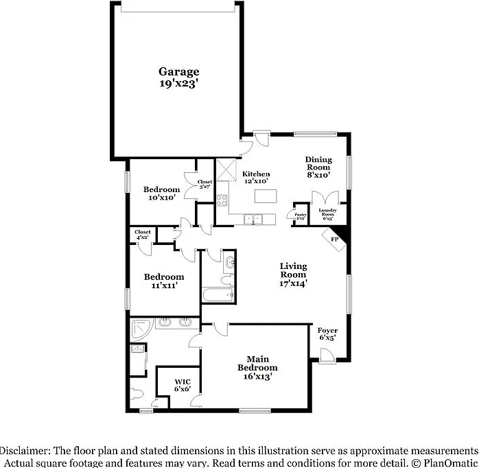 3 bed, 2.0 bath, 1300 sqft, $1,725 — Photo 2