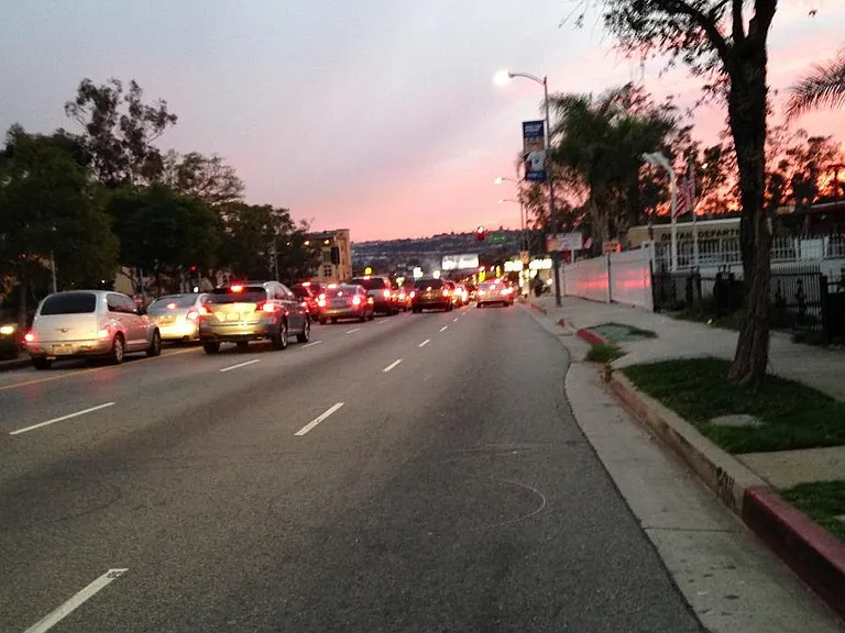 Heart of vibrant Los Angeles