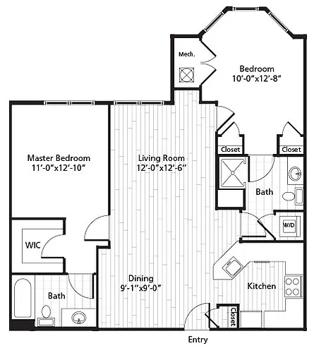 Floor plan C3