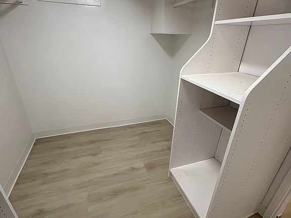 Large walk in closet