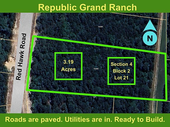 2nd image of 15386 Red Hawk Rd Lot 21
