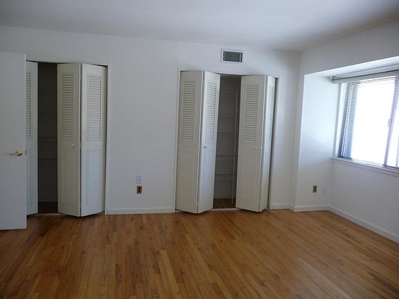 Master bedroom closets