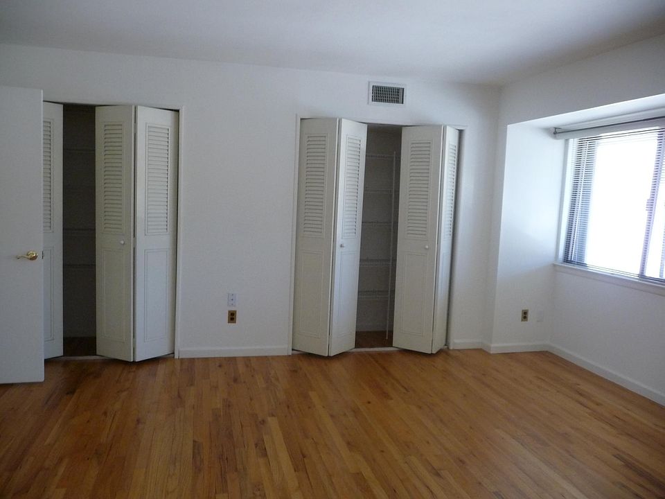 Master bedroom closets