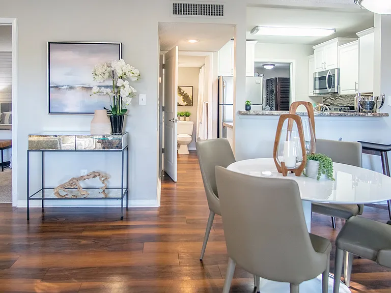 Experience the convenience of a separate dining area.