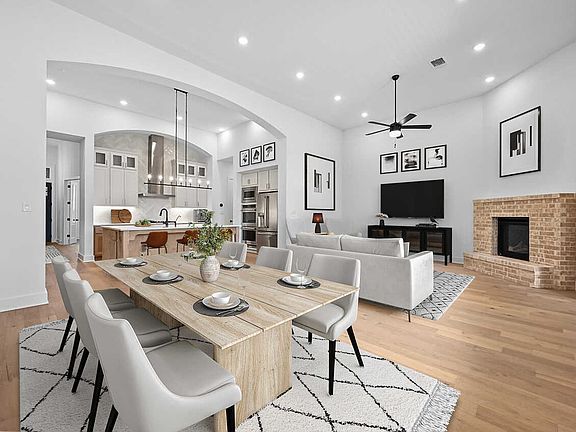 Family Room Dining Room