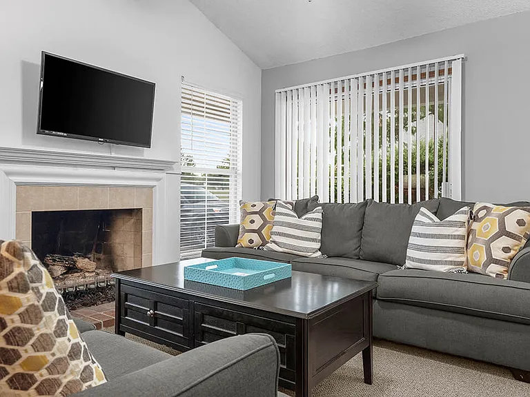 Living Room with Large Windows