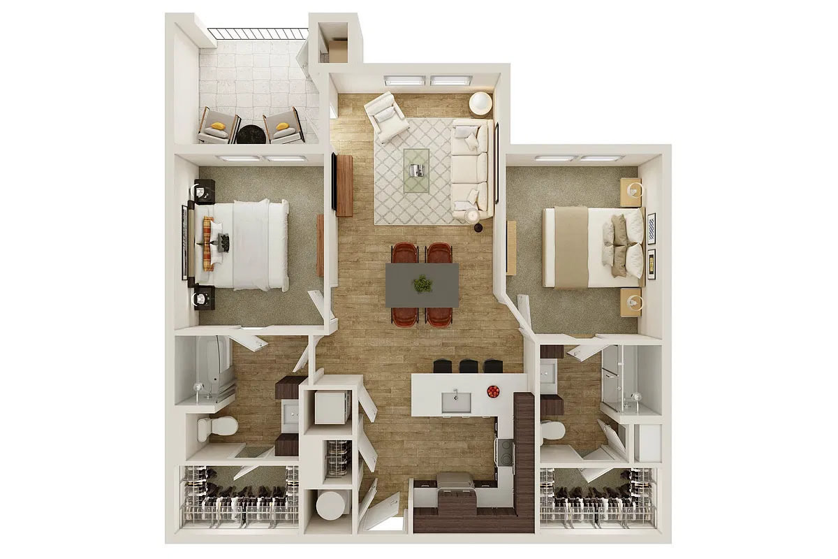 Floor plan B1