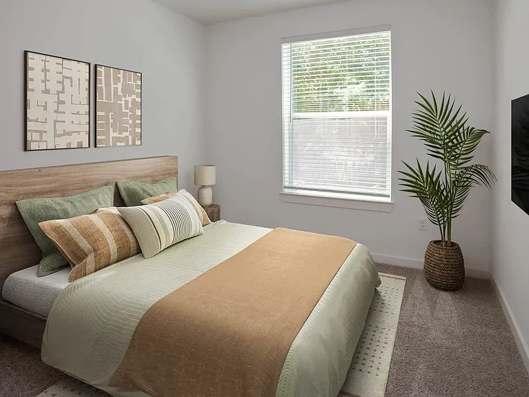 Carpeted Bedroom