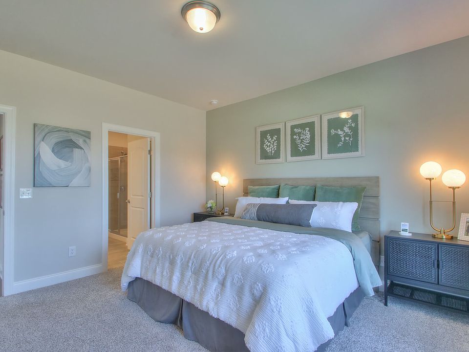 The primary suite offers a private retreat.