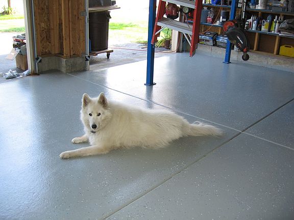 finished floors in garages