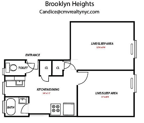 2nd image of 21 Columbia Pl APT 3F