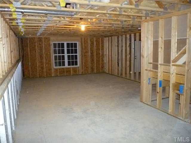 1/2 of full basement ready to finish!