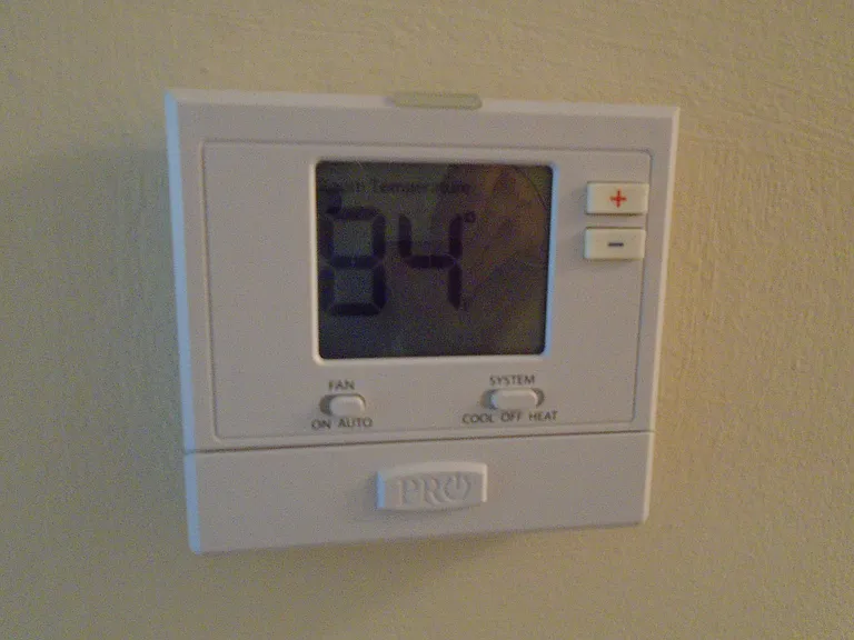 Central air conditioning and gas heat